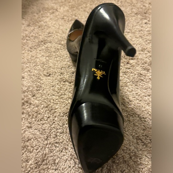 Brand new, without tags. Never worn Prada platform heels. - Picture 5 of 7
